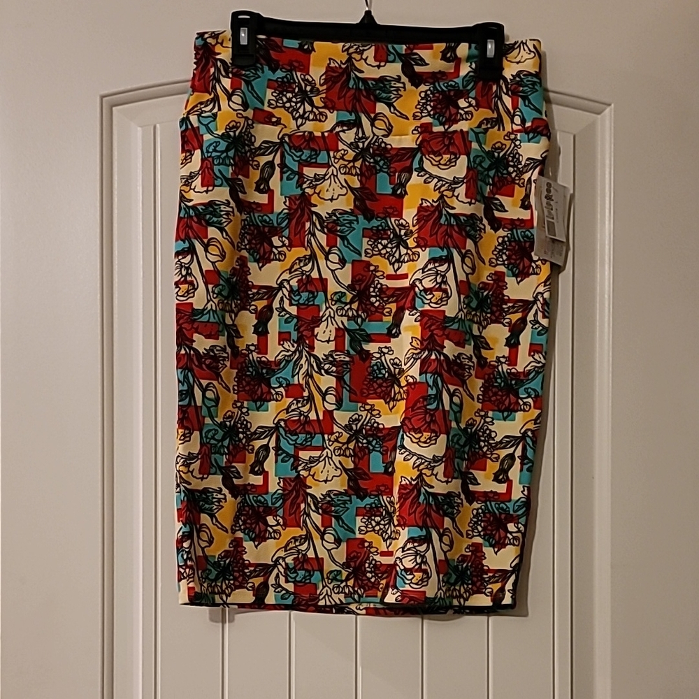 Colorful Patterned Women's Skirt